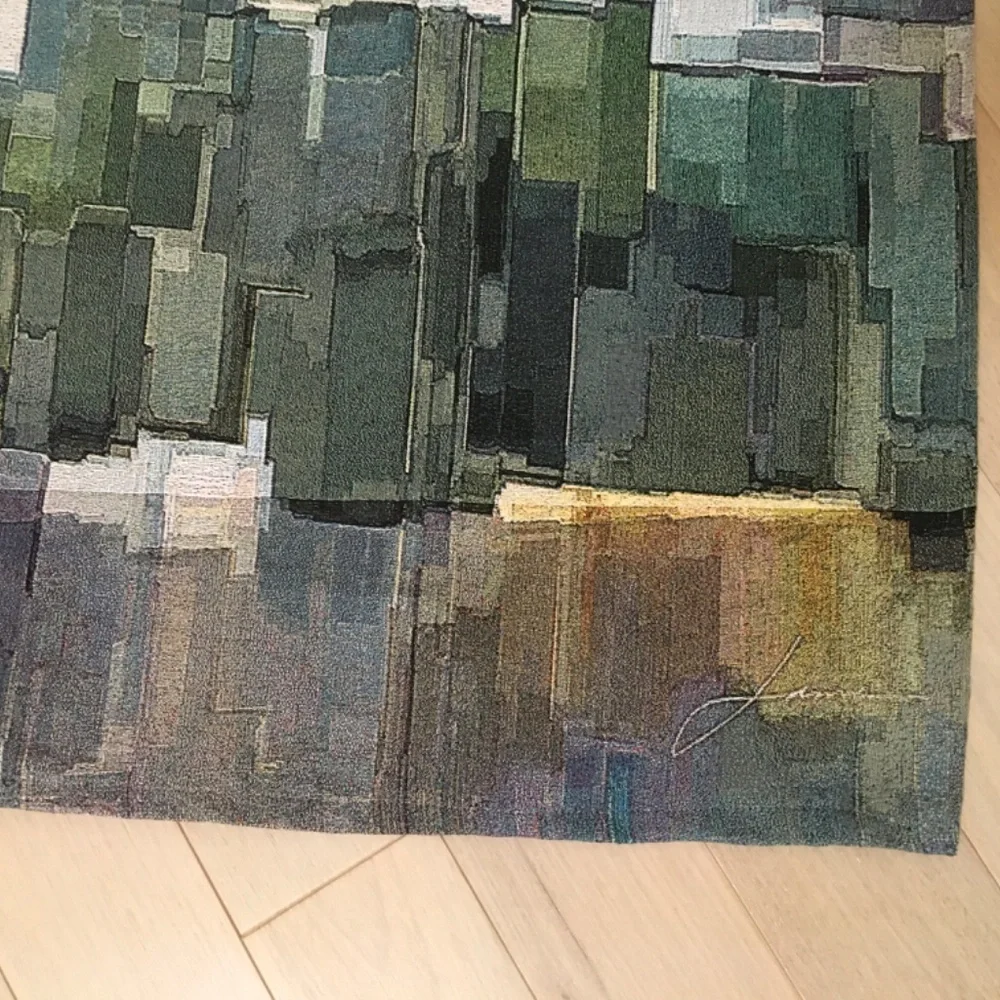 NWOT GLACIER BAY III Contemporary Tapestry Wall Hanging